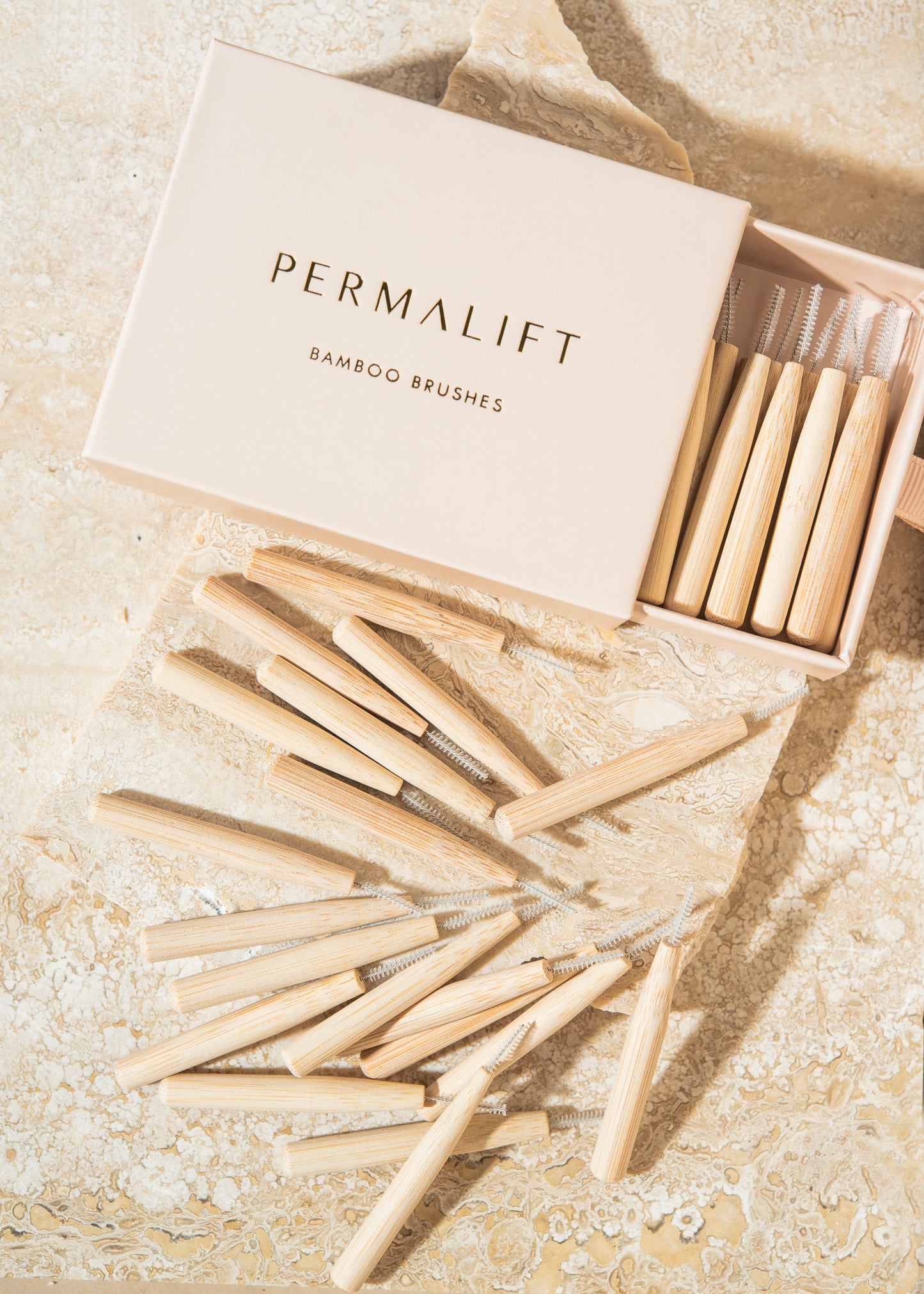 Permalift bamboo brushes