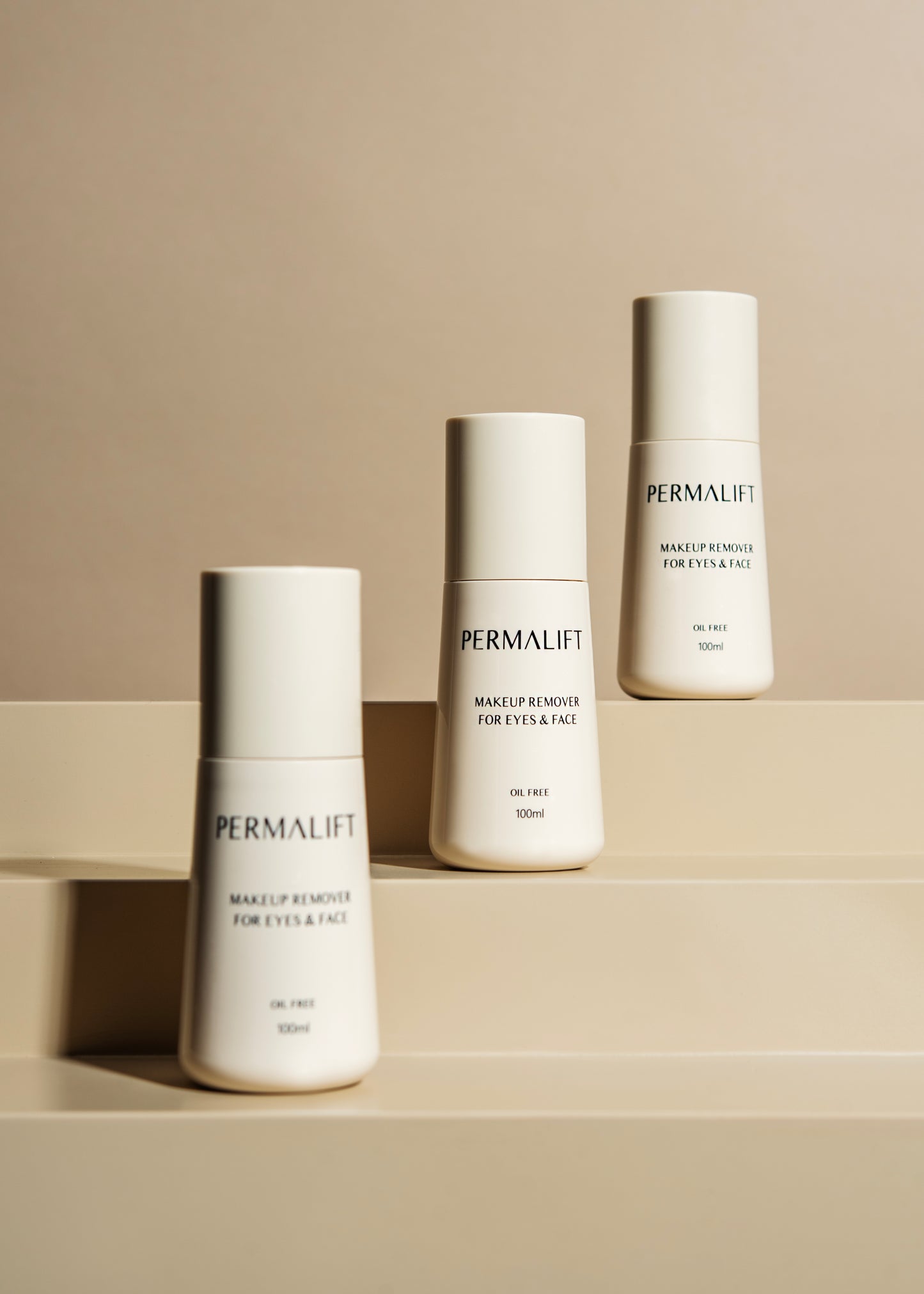 Permalift eye and face make up remover